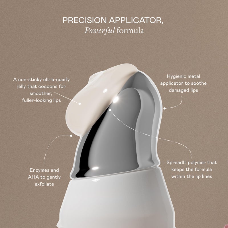 EADEM Le Chouchou Lip Softening Balm, Lip Gloss for Women, Lip Plumper & Lip Mask, Overnight Hydrating & Moisturizing Luxury Lip Balm, 0.5 oz, Butter Mochi - Image 3