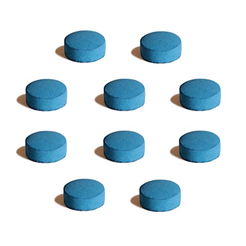 Tweeten Blue Knight Billiard Pool Cue Tips - Choose Your Size - Pack of 10 (13 mm) - Image 1