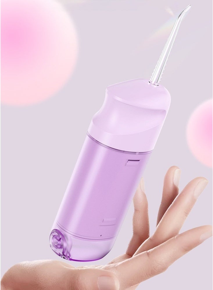 بوليفياز Water Flosser خيط مائي خيط تنظيف المياه للعناية بالأسنان واللثة، لاسلكي، خزان مياه كبير، تنظيف عميق، قابل لإعادة الشحن، مقاوم للماء، خالٍ من مادة BPA، متعدد الفوهات، منزلي وسفر - Image 4