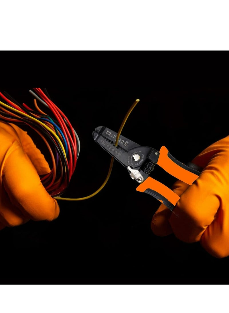 Generic - 7in Wire Stripper Cutter Crimper, Copper Wire Stripping Tool And Multi-Function Hand Tool，Professional Handle Design And Refined Craftsmanship - Image 1