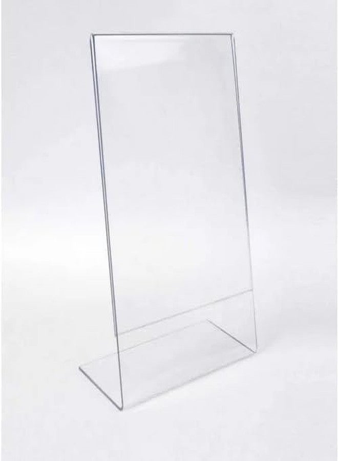 Sehgal Store A4 Acrylic Tent Card Holder Clear Acrylic Display Stand - Ideal for Photo Frames, Posters, and Art Prints - Sleek, Sturdy, and Versatile (3MM, Cell Cast) Pack Of 3 - Image 3