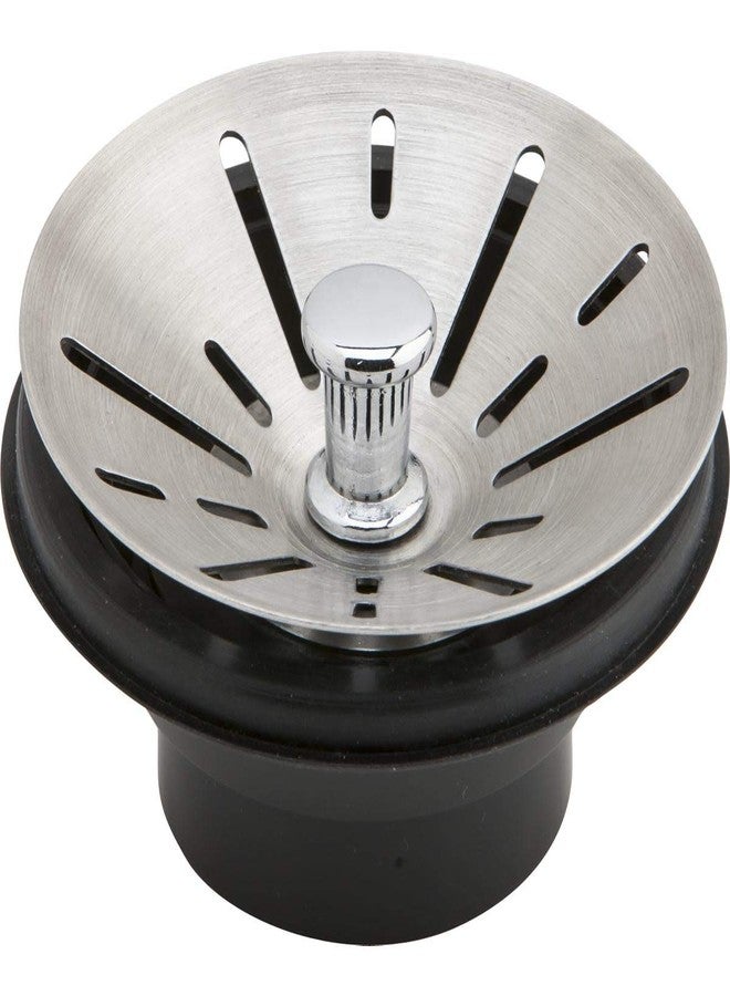 Elkay LKDS35 Conical Basket Disposal Stopper with Rubber Gaskets - Stainless Steel - Image 1