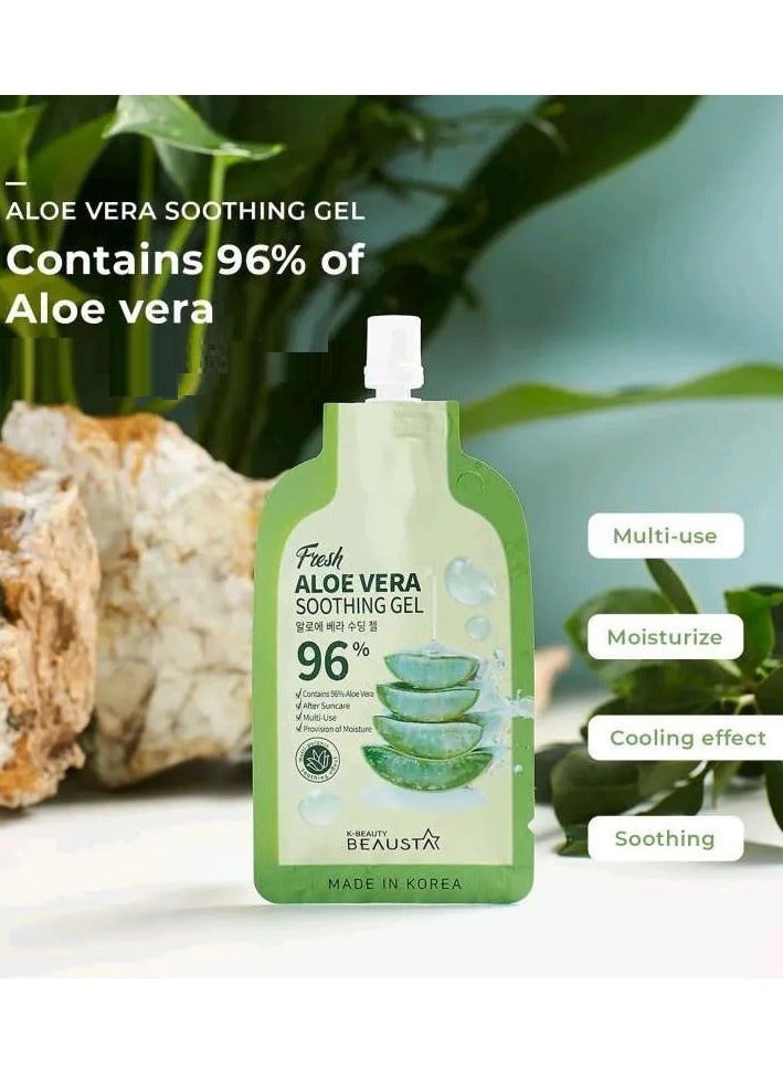 بيوستا جل بيوستا الأصلي المرطب والمهدئ بخلاصة الصبار الطبيعي ( 3 عبوات ) 20 مل - Image 4