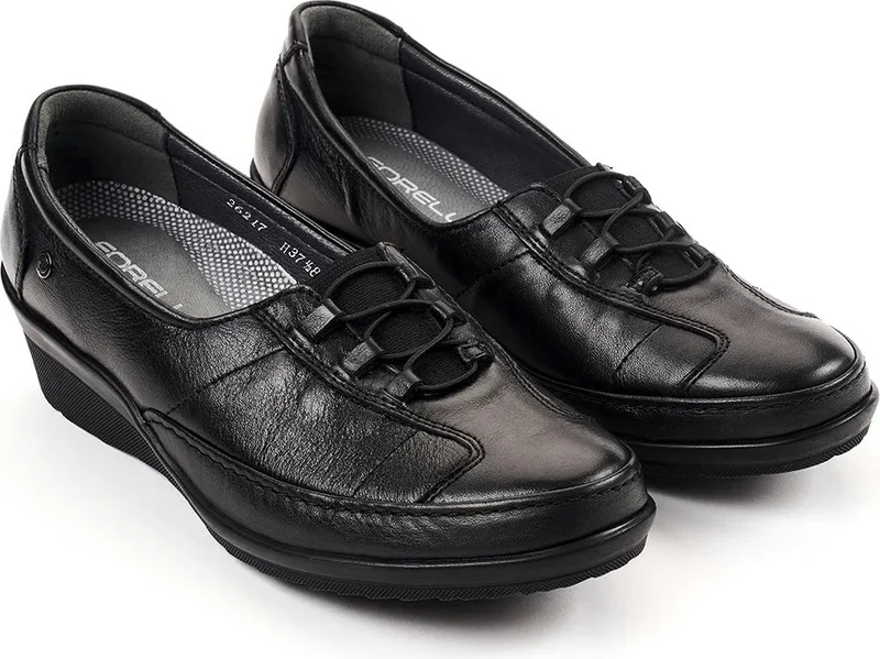 Forelli Salda-H 26217 Black Comfort Women's Shoes
