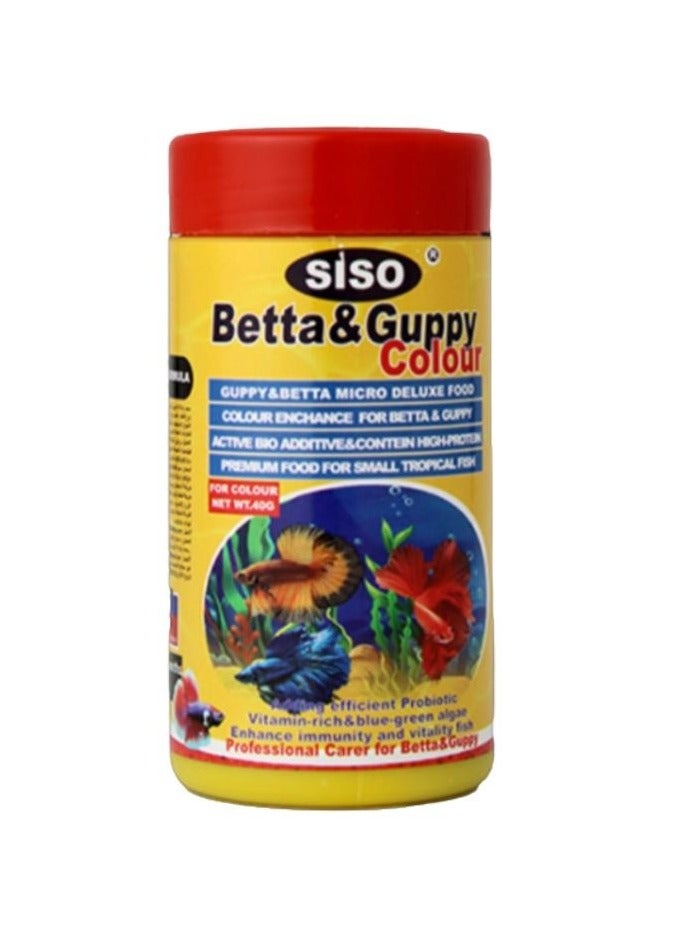 Siso Food for Guppies and Betta Fish 40g