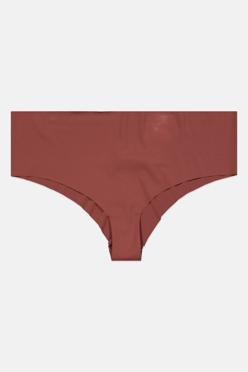Etam Women Plain Pantie, Mauve  - Image 1