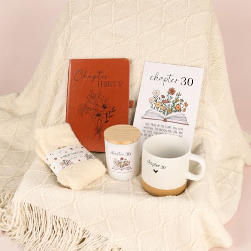 Giftota 30th Birthday Gifts for Women, Unique Chapter 30 Year Old Birthday Gifts for Women Happy 30th Bday Gift Basket for Her Turning 30 Year Old Gift Box Ideas for Her Wife Daughter Sister Friend Coworker - Image 4
