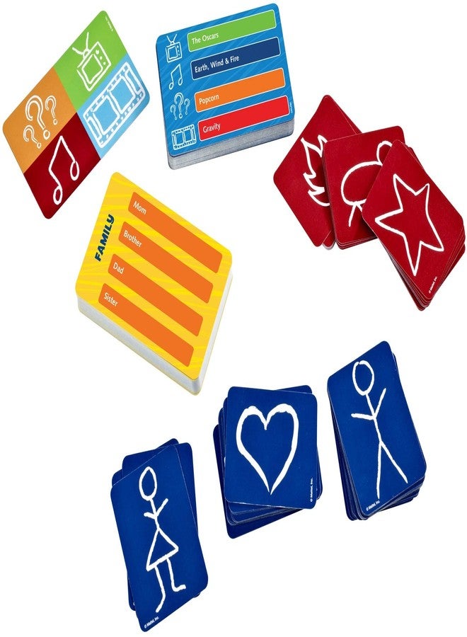 Games لعبة بطاقات بيكشنري من ماتيل، هدية رائعة للأطفال، للعائلة أو لليلة ألعاب البالغين، 8 سنوات وما فوق - Image 4