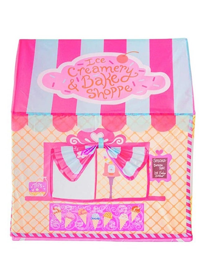 RollsTimi  Dessert Princess House Play Tents Portable Foldable Indoor Outdoor Colorful Play House Game Tent Pink,110*100*70cm - Image 2