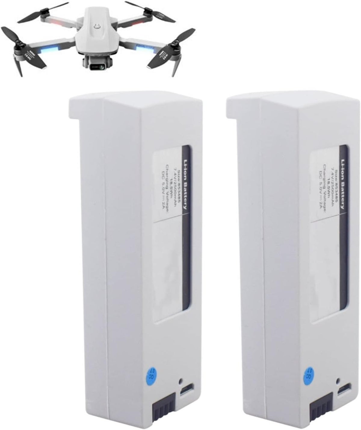 cheekyglo Cheekyglo 4d F8 Drone Battery 2500mAh 84.5 g ZDBD6ACF1C8D188AF382FZ
