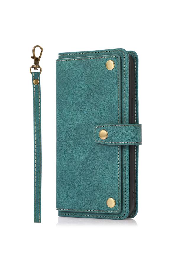 Zaboon Case For iPhone 12 Pro Max PU + TPU Horizontal Flip Leather Case with Holder & Card Slot & Wallet & Lanyard - Image 2