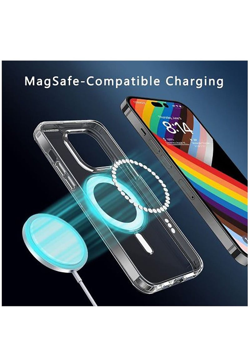 Generic Designed For IPhone 14 Pro 6.1 Case, Compatible With MagSafe Clear Case,  - Image 2
