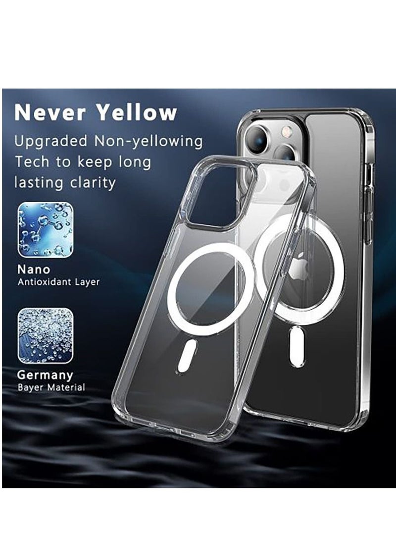 Generic Designed For IPhone 14 Pro 6.1 Case, Compatible With MagSafe Clear Case,  - Image 3