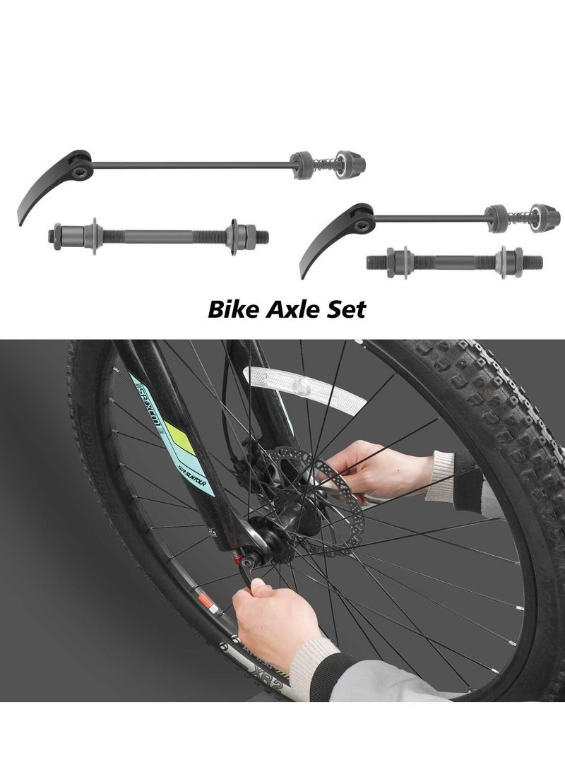 Y&D - Bike Quick Releases Set 1 Pair Bicycle Hub Axle Hollow Release Skewers for Road Mountain - Image 1