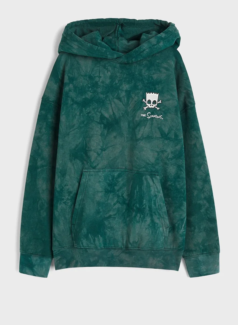 H&M Youth Tie Dye Hoodie