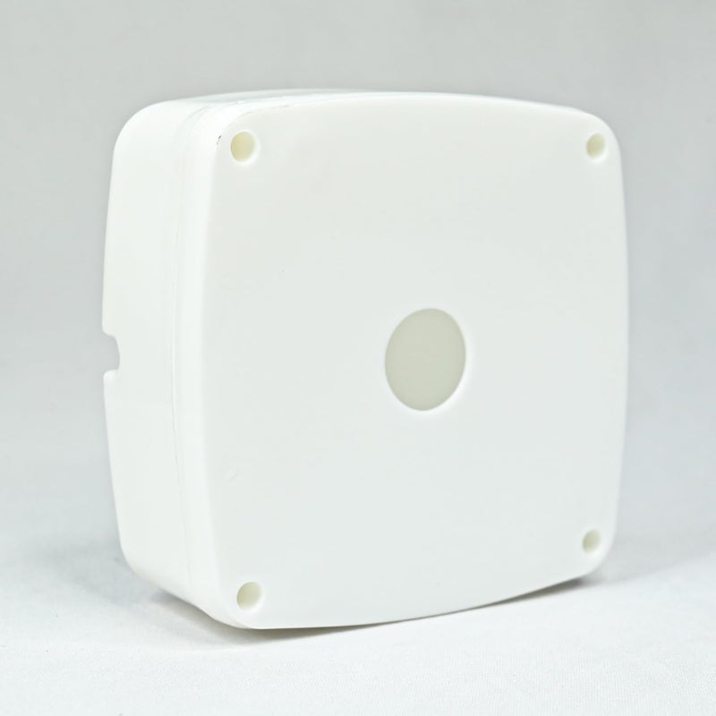 VYAR PVC 5x5 inches Junction Box Pack of 10 Square WeatherResistant For CCTV Camera Mounting Junction Box - Image 1