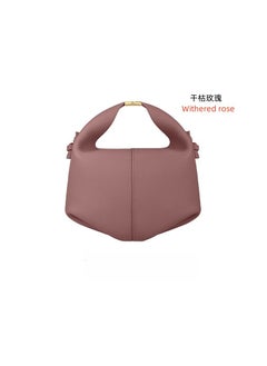 Polene Fashionable Design Womens Shoulder Bag Handbag Commute Dumpling Bag Genuine Leather Crossbody Bag From China Mainland Dry rose