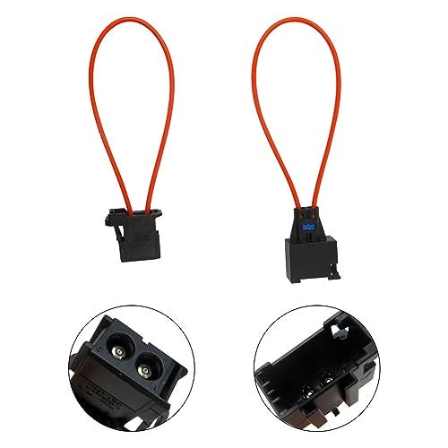 GRABOTE 4 Pack Most Fiber Optic Loop Universal Optical Female & Male Adapter Connector Loop Bypass Cable for Radio and Audio for Benz Audi Mercedes BMW VW Porsche - Image 4