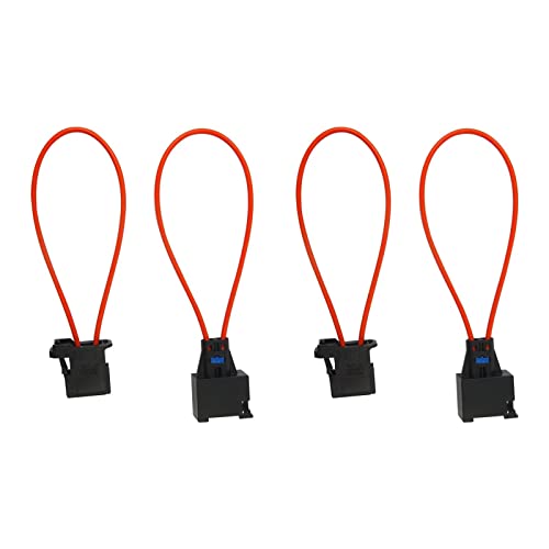 GRABOTE 4 Pack Most Fiber Optic Loop Universal Optical Female & Male Adapter Connector Loop Bypass Cable for Radio and Audio for Benz Audi Mercedes BMW VW Porsche - Image 1