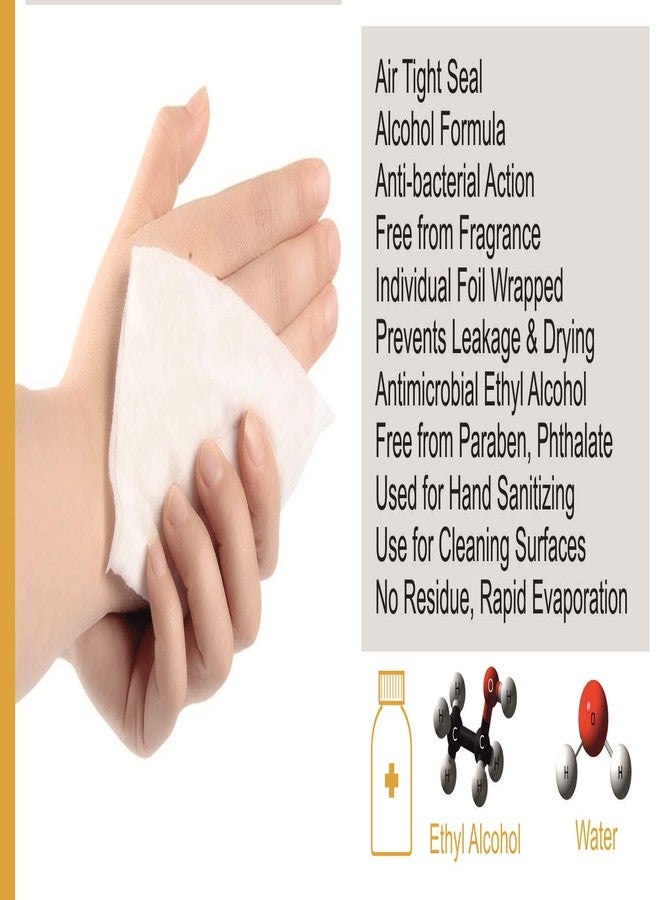 Control D 50 Individually Packed Disinfectant Wet Wipes - Image 5