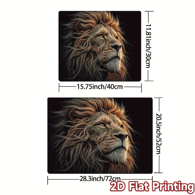 Stove Cover Pad Majestic Lion Gaze 20 5x28 3 Inch Heat Resistant Induction Cooker Protector - Image 3