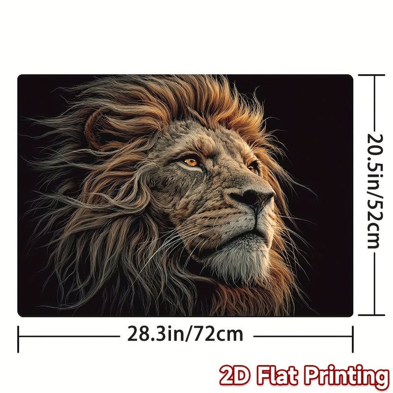 Stove Cover Pad Majestic Lion Gaze 20 5x28 3 Inch Heat Resistant Induction Cooker Protector - Image 4