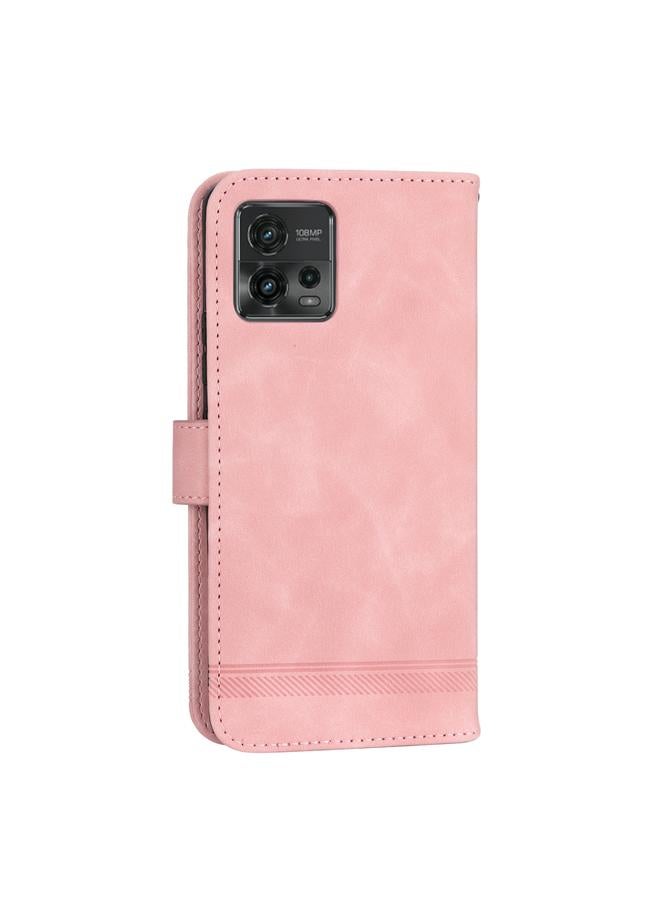 S-TOP Case For Motorola Moto G13 4G/G53 5G/G23 4G Dierfeng Dream Line TPU + PU Leather Phone Case - Image 3