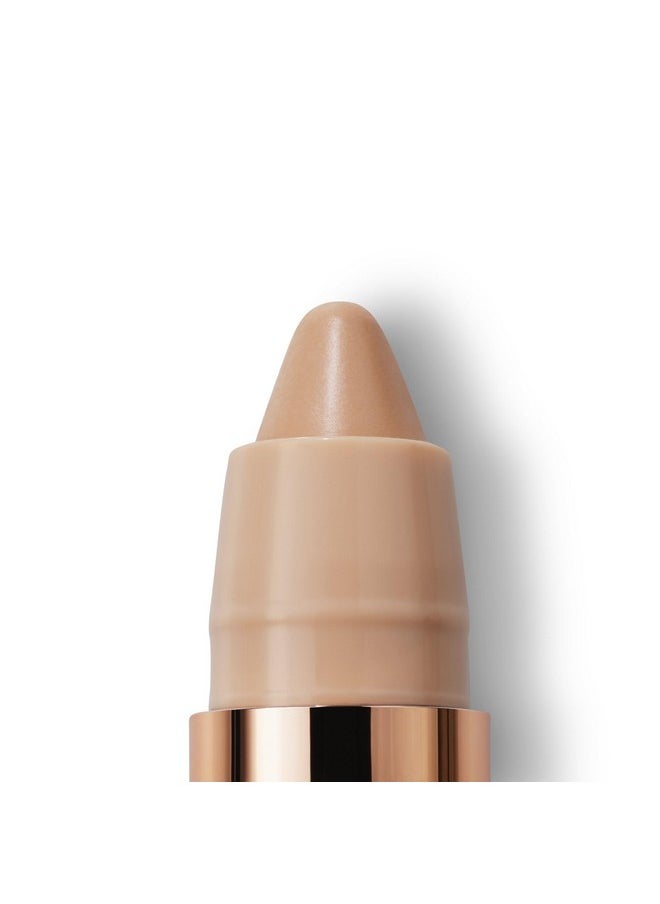 أم. أسام خافي العيوب Magic Finish Perfect Blend Nude (0.1 أونصة) - خافي العيوب يكمل ويخفي العيوب والشوائب، مكياج بتغطية قابلة للتعديل وتأثير طمس فوري، نباتي  - Image 4