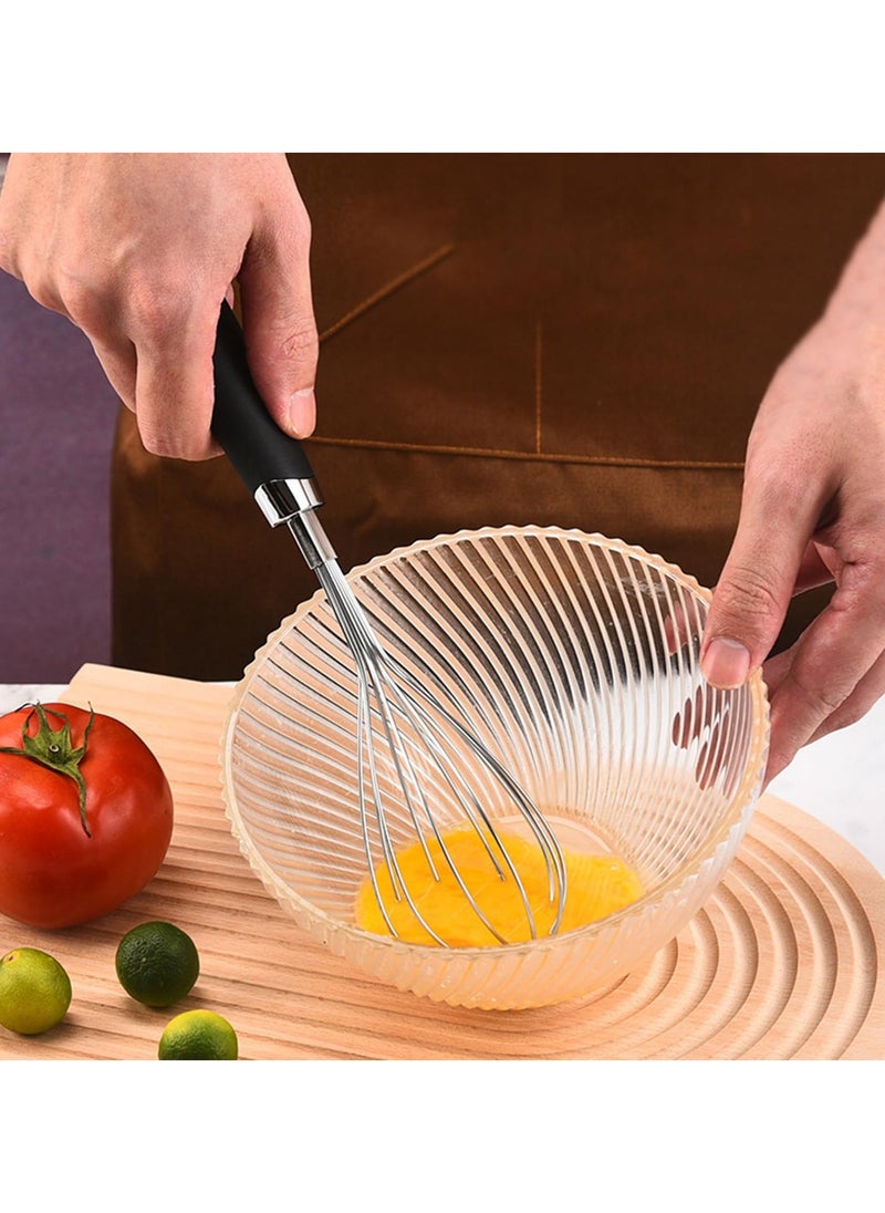8 Pcs Cooking Kitchen Utensils Set with Holder and Non-Slip Wooden Handles Cooking Tool, Wooden Handle Grater Set, for Kitchen Heat Resistant Kitchen Cooking Utensils Set for Nonstick Cookware - Image 3
