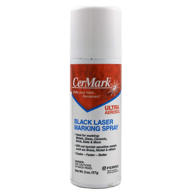 CerMark Ultra Laser Marking Aerosol, 2oz - Image 1