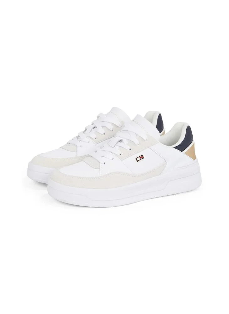 TOMMY HILFIGER Logo Detail Lace Up Low Top Sneakers