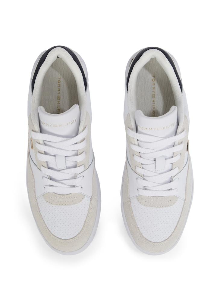 TOMMY HILFIGER Logo Detail Lace Up Low Top Sneakers  - Image 5
