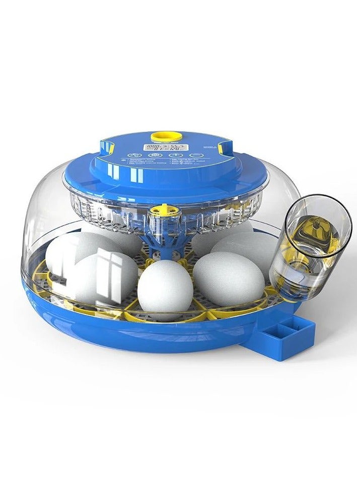 نيو كلاسيك حاضنة بيض دجاج مزدوجة القوة 18 ، حاضنة أوتوماتيكية للبيض والتحكم في درجة الحرارة مع وظيفة اختبار البيض - (18 ساعة) - Image 4