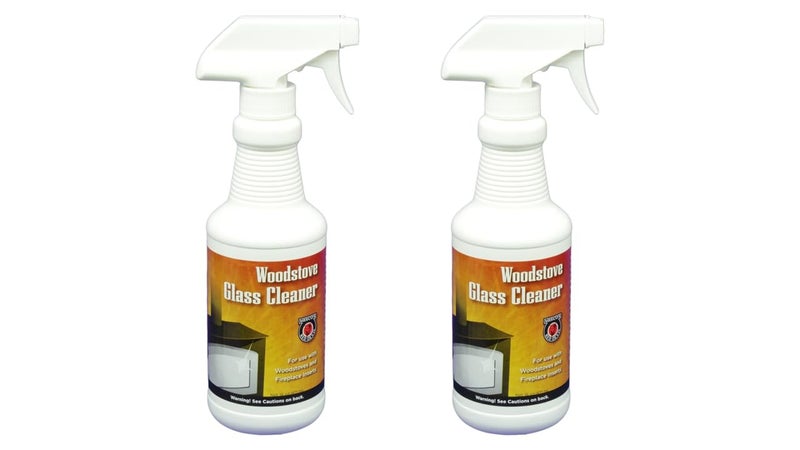 MEECO'S RED DEVIL 701 Wood Stove Glass Cleaner - Removes Creosote, Soot & Smoke from Wood, Pellet, Coal Stoves & Fireplace Inserts (2 Pack, 16 fl oz Each) - Made in the USA - Image 1