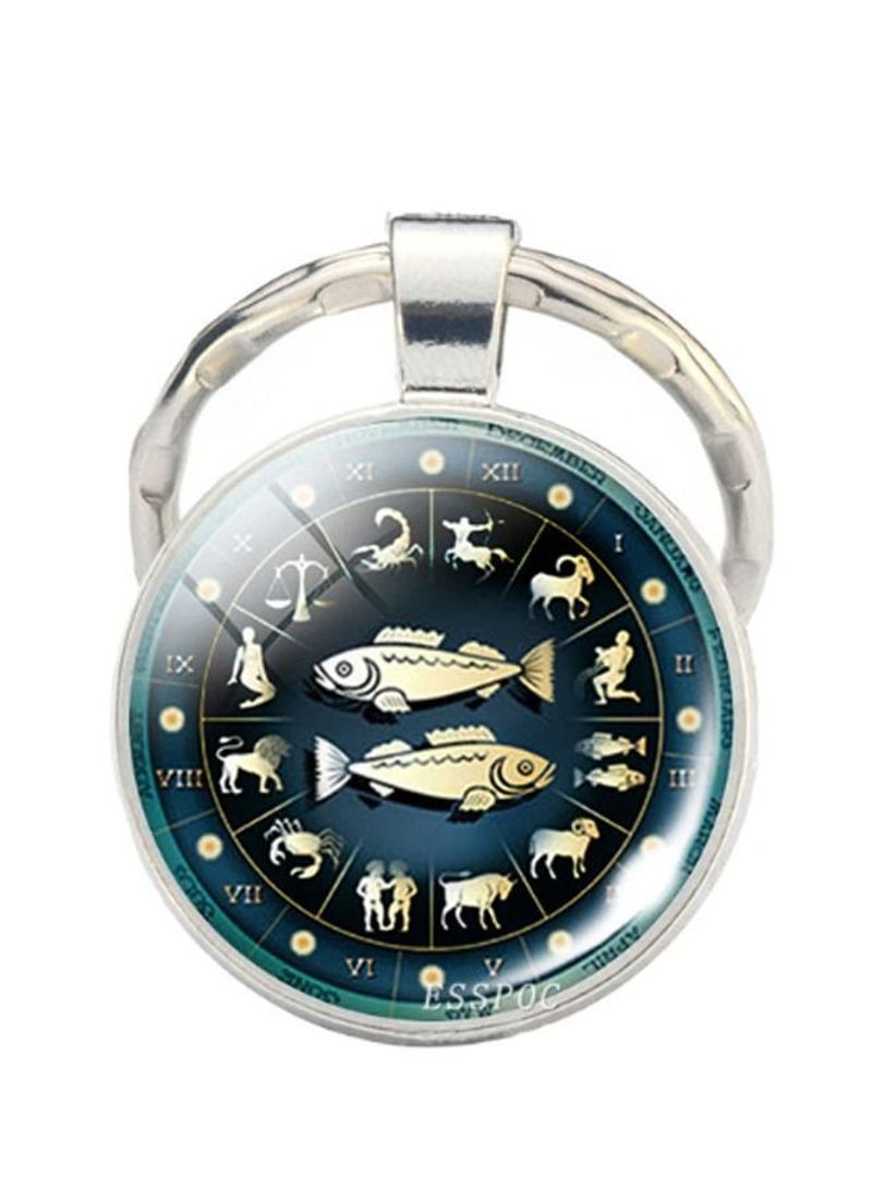 مفتاح زودياك برج الحوت فضي