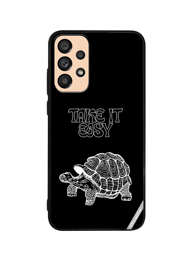 VR CREATIVE Protective Case Cover For Samsung Galaxy A53 5G Take It Easy Design Multicolour - Image 1