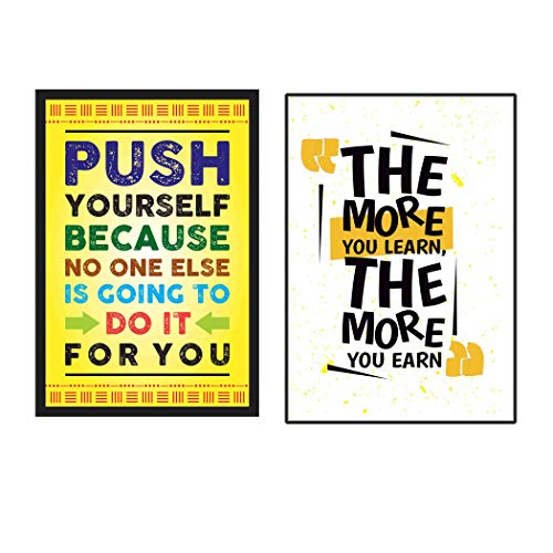 KARTMEN Craft Qila Mistakes are Proof That You're Trying | Motivational Poster | Poster for Room & Office | HD Wall Poster (12x18-Inches, 300GSM Thick Paper, Gloss Laminated, Multicolour) - Image 4
