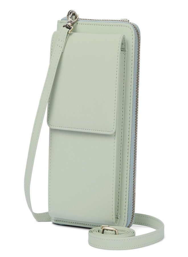 SENDEFN Small Crossbody Cell Phone Bag for Women, Adjustable Strap Mini Vegan Leather Shoulder Handbag with Multi Card Slots - Image 1