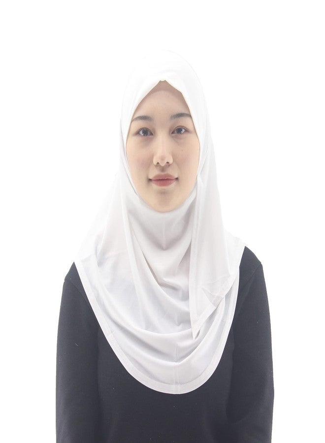 Modest Beauty حجابات محتشمة قطعة واحدة للنساء والفتيات، أوشحة حجاب ناعمة بلون موحد - Image 1