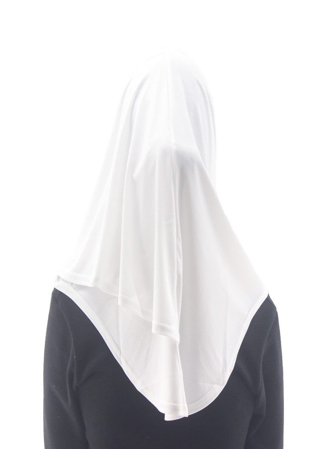 Modest Beauty حجابات محتشمة قطعة واحدة للنساء والفتيات، أوشحة حجاب ناعمة بلون موحد - Image 3
