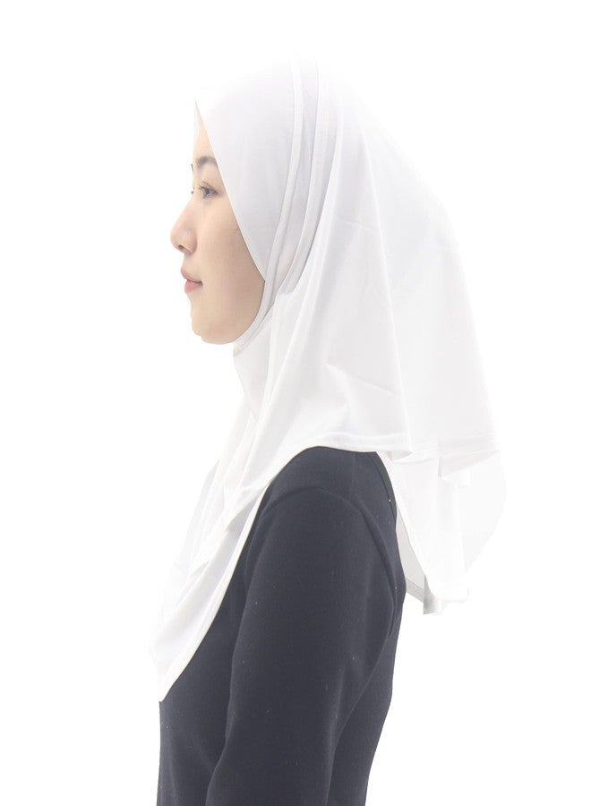 Modest Beauty حجابات محتشمة قطعة واحدة للنساء والفتيات، أوشحة حجاب ناعمة بلون موحد - Image 2