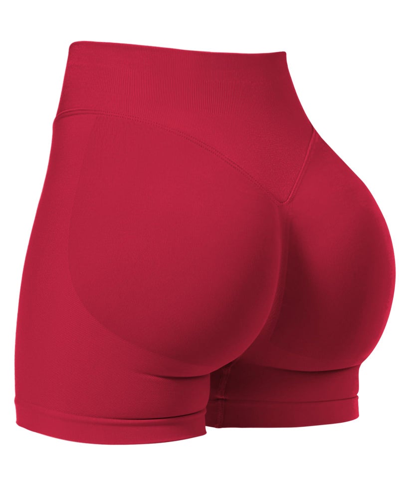VOYJOY Women Workout Impact Shorts 2.5"/ 3.6"/ 4.5"/ 6" Scrunch Butt Lifting Gym Seamless Booty Biker Shorts - Image 1