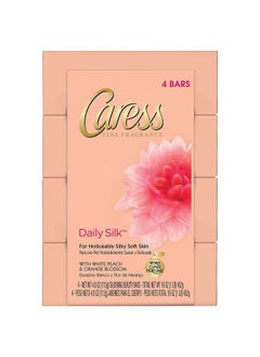 Caress Daily Silk Beauty Soap Bar (6 X 4 Ounce)  - Image 1