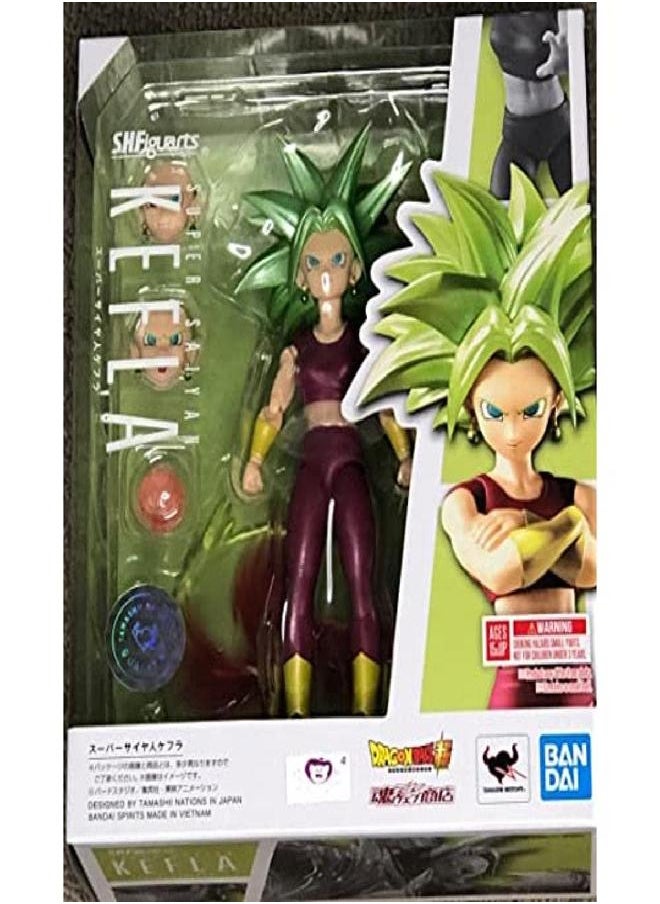 Bandai - Bandai - Figurine Dragon Ball Super - Super Saiyan KEFLA S.H.Figuarts 13cm - 4573102620606 - Image 1