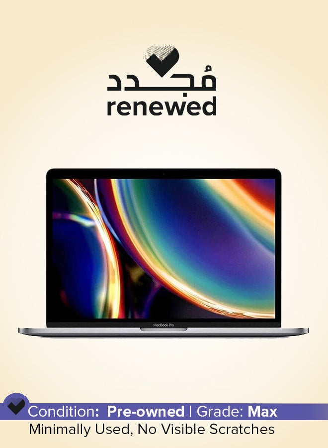 ابل  مجدد - لابتوب ماك بوك برو 2020 (A2251) بشاشة 13.3 بوصة، مع معالج كور i7/رباعي النواة/الجيل التاسع/ذاكرة RAM 16GB/قرص SSD سعة 512GB/نظام macOS - Image 1