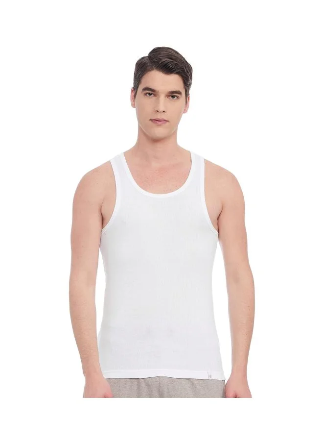 JOCKEY Jockey 9922 Men Super Combed Cotton Rib Round Neck Racerback Styled Gym Vest