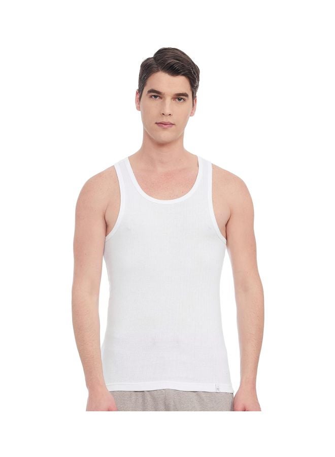 JOCKEY Jockey 9922 Men Super Combed Cotton Rib Round Neck Racerback Styled Gym Vest - Image 1