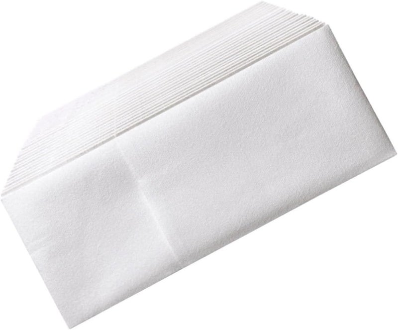 50pcs White Disposable Pocket Napkins 40x40cm Thick Paper Dinner Napkins with Silverware Pocket for Wedding, Party, Shower, Restaurant Use - Image 1