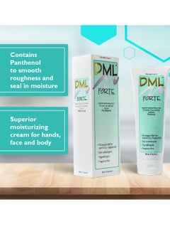 DML DML Forte Skin Care- Super-Hydrating Hand, Face, and Body Moisturizer/ Hypoallergenic Face Moisturizer for Dry and Cracked Skin/ Gentle Moisturizing Cream Safe for Faces and Sensitive Skin / 4 oz  - Image 2