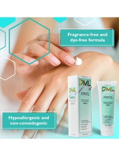 DML DML Forte Skin Care- Super-Hydrating Hand, Face, and Body Moisturizer/ Hypoallergenic Face Moisturizer for Dry and Cracked Skin/ Gentle Moisturizing Cream Safe for Faces and Sensitive Skin / 4 oz  - Image 3
